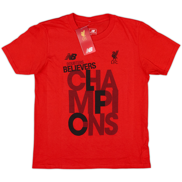 2019-20 Liverpool New Balance Graphic Tee (L.Boys)