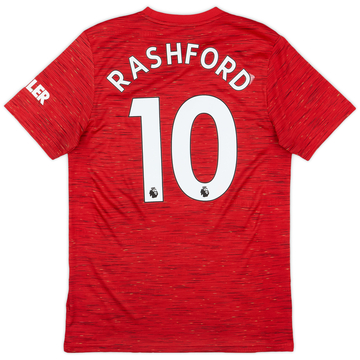 2020-21 Manchester United Home Shirt Rashford #10 - 5/10 - (M)