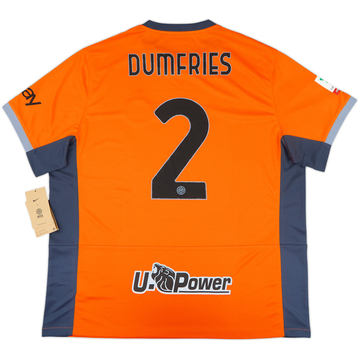 2023-24 Inter Milan Third Shirt Dumfries #2 (XXL)