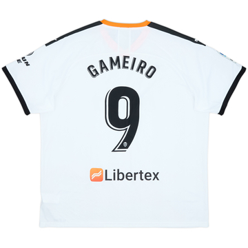 2019-20 Valencia Home Shirt Gameiro #9 (3XL)