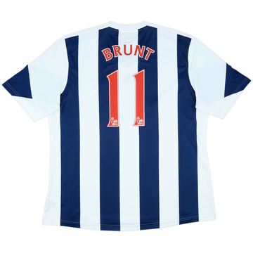 2013-14 West Brom Home Shirt Brunt #11 - 8/10 - (XXL)