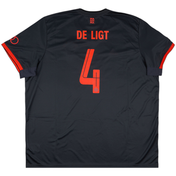 2022-23 Bayern Munich Third Shirt De Ligt #4 - 10/10 - (3XL)
