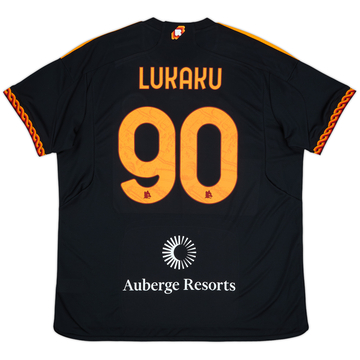 2023-24 Roma Third Shirt Lukaku #90 (XXL)