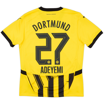 2024-25 Borussia Dortmund Cup Home Shirt Adeyemi #27 - 9/10 - (M)