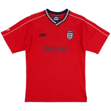 2002-04 England Umbro Training Shirt #10 - 8/10 - (S)