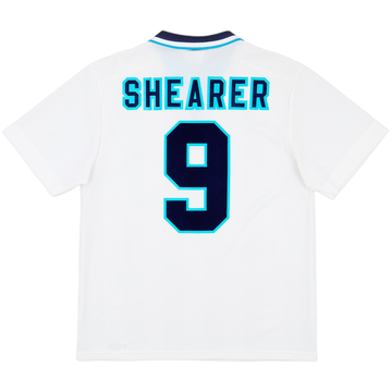 1995-97 England Home Shirt Shearer #9 - 8/10 - (L)