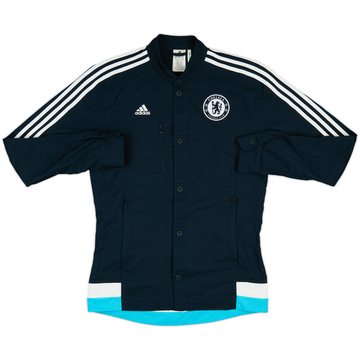 2014-15 Chelsea adidas Button Track Jacket - 8/10 - (S)