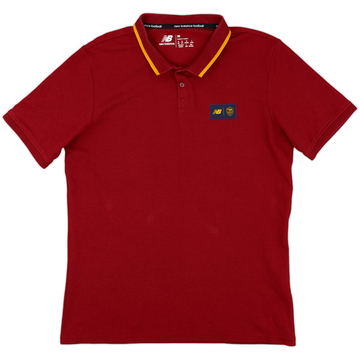 2022-23 Roma New Balance Polo Shirt - 9/10 - (M)