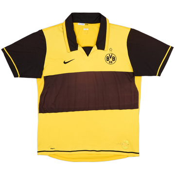 2007-08 Borussia Dortmund Home Shirt - 4/10 - (L)