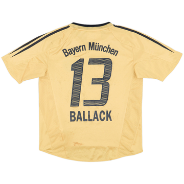 2004-05 Bayern Munich Away Shirt Ballack #13 - 4/10 - (L.Boys)