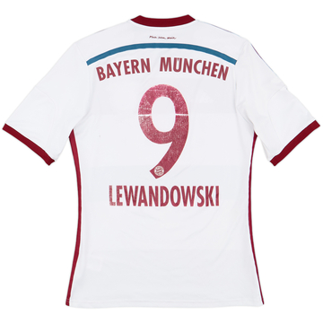 2014-15 Bayern Munich Away Shirt Lewandowski #9 - 5/10 - (S)