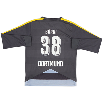 2015-16 Borussia Dortmund GK Shirt Burki #38 - 6/10 - (XL.Boys)