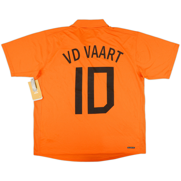 2006-08 Netherlands Home Shirt VD Vaart #10 (XL)