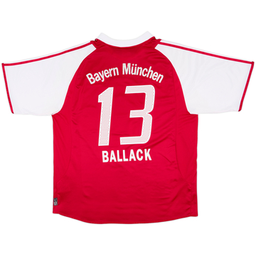 2003-04 Bayern Munich Home Shirt Ballack #13 - 5/10 - (XL)