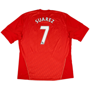 2010-12 Liverpool Home Shirt Suarez #7 - 5/10 - (3XL)