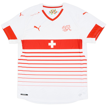 2016-17 Switzerland Away Shirt - 8/10 - (XL)