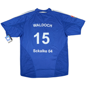 2004-05 Schalke Home Shirt Waldoch #15 (XL)