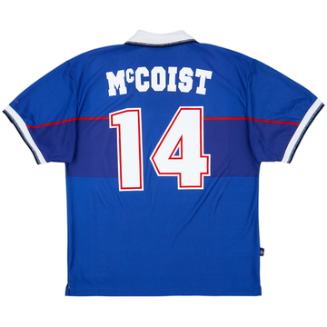 1997-99 Rangers Home Shirt McCoist #14 - 9/10 - (XL)