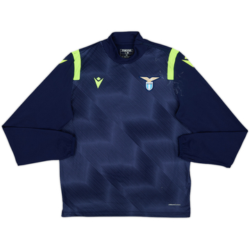 2017-18 Lazio Macron 1/4 Zip Training Top - 7/10 - (L.Boys)