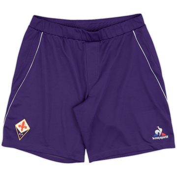 2015-16 Fiorentina Home Shorts - 8/10 - (L)
