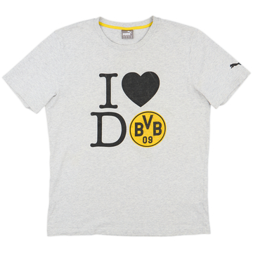 2014-15 Borussia Dortmund Puma Cotton Tee - 7/10 - (M)