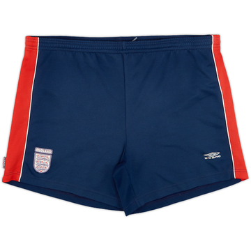 1999-01 England Umbro Training Shorts - 6/10 - (L)