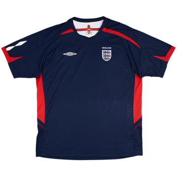 2004-06 England Umbro Training Shirt - 7/10 - (XL)