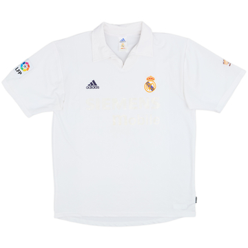 2002-03 Real Madrid Centenary Home Shirt - 4/10 - (L)