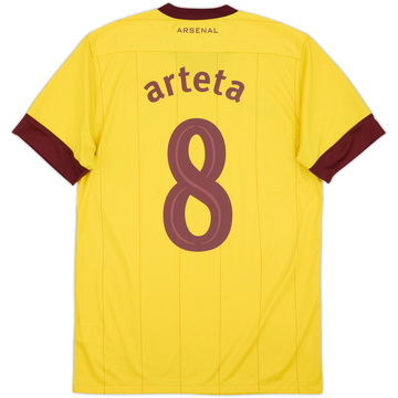 2010-13 Arsenal Away Shirt Arteta #8 - 6/10 - (S)