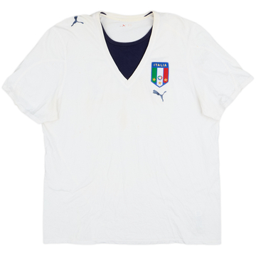 2006-07 Italy Puma Cotton Tee - 6/10 - (XL)