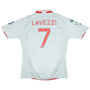 2009-10 Napoli Away Shirt Lavezzi #7 - 6/10 - (3XL)