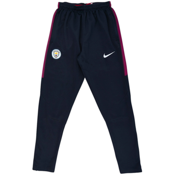 2017-18 Manchester City Nike Track Pants/Bottoms - 6/10 - (S)