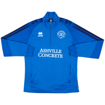2021-22 QPR Errea 1/4 Zip Sweat Top - 9/10 - (M)