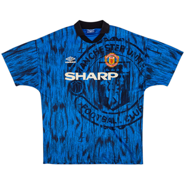 1992-93 Manchester United Away Shirt - 10/10 - (L)