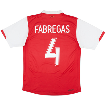 2006-08 Arsenal Home Shirt Fabregas #4 - 5/10 - (XL.Boys)