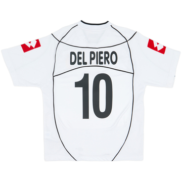 2002-03 Juventus European Away Shirt Del Piero #10 - 8/10 - (M)