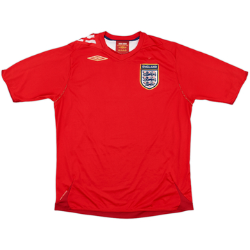2006-08 England Away Shirt - 4/10 - (L)