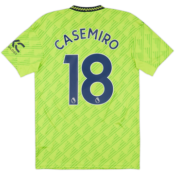 2022-23 Manchester United Third Shirt Casemiro #18 - 10/10 - (S)