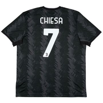 2022-23 Juventus Away Shirt Chiesa #7 - 10/10 - (XL)