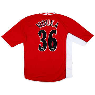 Camiseta de local del Middlesbrough 2005-06 Viduka #36 - 6/10 - (XXL)