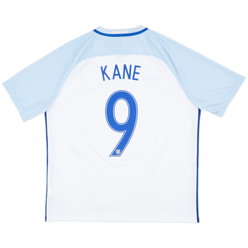 2016-17 England Home Shirt Kane #9 - 8/10 - (XL)