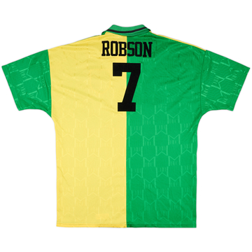1992-94 Manchester United Third Shirt Robson #7 - 9/10 - (XL)