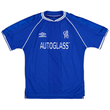 1999-01 Chelsea Home Shirt - 9/10 - (L.Boys)