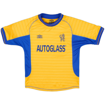 2000-01 Chelsea Away Shirt - 8/10 - (S.Boys)