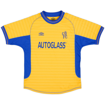 2000-01 Chelsea Away Shirt - 8/10 - (M.Boys)