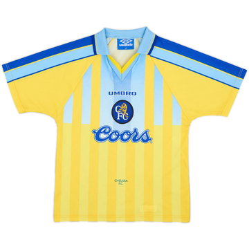 1996-97 Chelsea Away Shirt - 8/10 - (L.Boys)