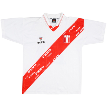 1999-00 Peru Home Shirt #10 - 9/10 - (L)