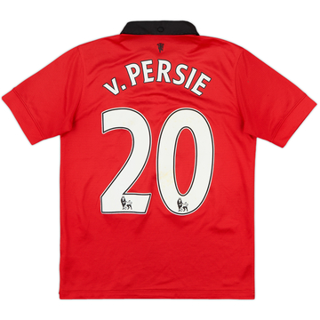 2013-14 Manchester United Home Shirt v.Persie #20 - 7/10 - (M.Boys)