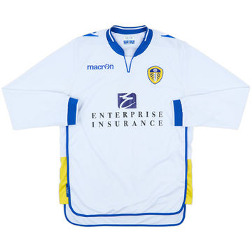 2012-13 Leeds United Home L/S Shirt - 7/10 - (M)