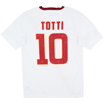2014-15 Roma Away Shirt Totti #10 - 6/10 - (S)